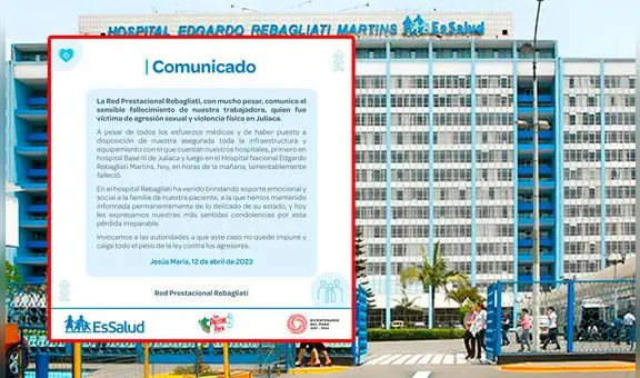 Enfermera víctima de violación grupal fallece tras estar 8 días hospitalizada