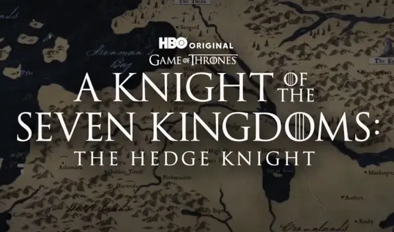 "Game of thrones" tendrá nueva serie en HBO Max: "A Knight of the Seven Kingdoms"
