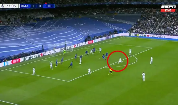 Golazo de Asensio tras un zurdazo potente por debajo del arquero y el Madrid vence 2-0 al Chelsea