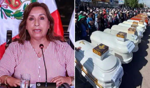 Dina Boluarte anunció apoyo económico para familiares de fallecidos y heridos en protestas de Puno
