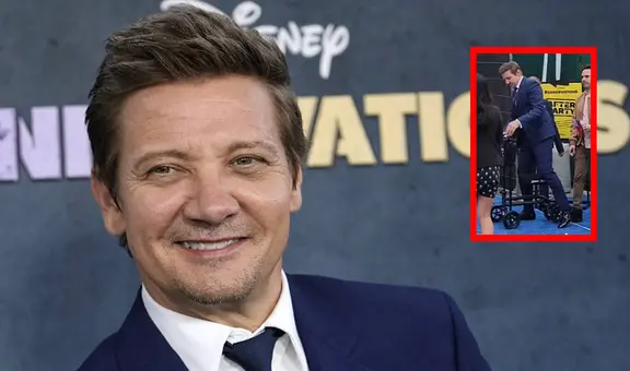 Jeremy Renner reapareció públicamente a solo meses del accidente que casi le quita la vida