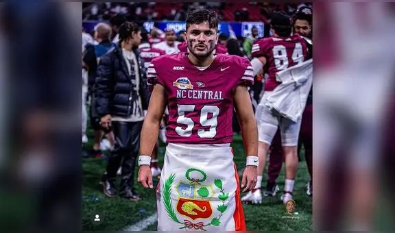 Joven peruano brilla en los EE. UU. y busca llegar a la NFL