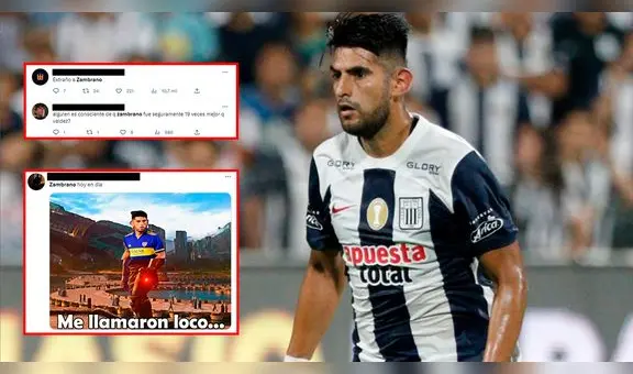 ¿Por qué Carlos Zambrano volvió a ser tendencia tras una nueva derrota de Boca Juniors?
