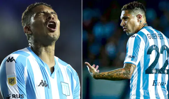 Prensa argentina colocó duro puntaje a Paolo Guerrero tras derrota de Racing