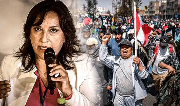 Dina Boluarte: "Los paros no son la solución para nada"
