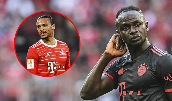 Bayern Múnich sancionó duramente a Sadio Mané por golpe a Leroy Sané tras partido de Champions