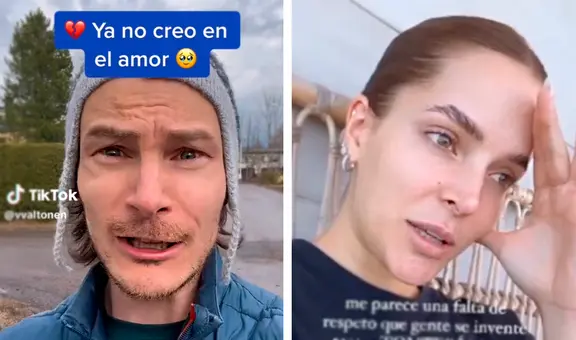 Finlandés de TikTok reacciona a separación de Carolina Braedt: "El chisme vuela rápido"