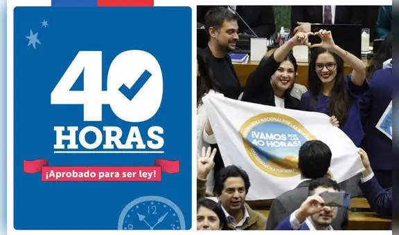 Ley 40 horas: ¿cuándo empieza a regir la reducción de la jornada laboral en Chile?