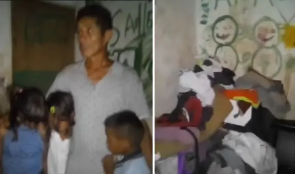 Padre a cargo de 6 niños lamenta la muerte de uno por comer basura: "No tengo qué darles"