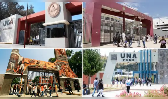 Este es el ranking de las 7 mejores universidades públicas ubicadas en regiones del Perú, según Webometrics