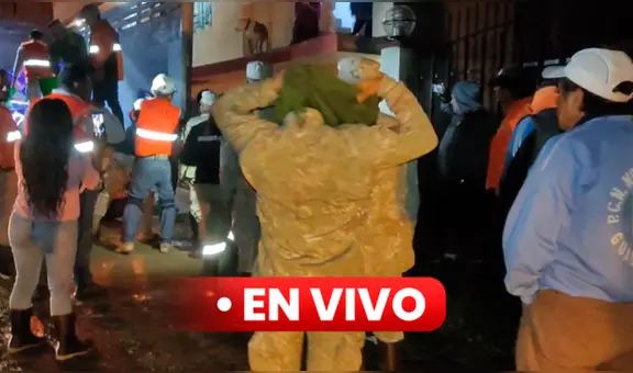 Deslizamiento en Huaral EN VIVO: suspenden recuperación de cuerpos por intensas lluvias
