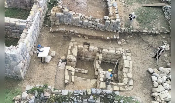 Descubren un segundo baño del inca en Huánuco Pampa