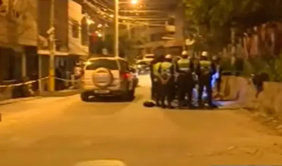 Huaycán: sicarios matan a 2 personas frente a institución educativa