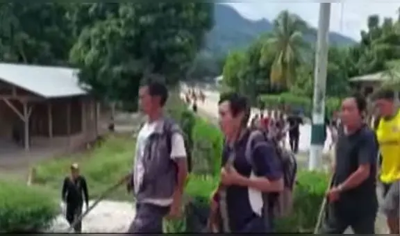 Asháninkas armados bloquean vías en la selva central tras asesinato de Santiago Contoricón