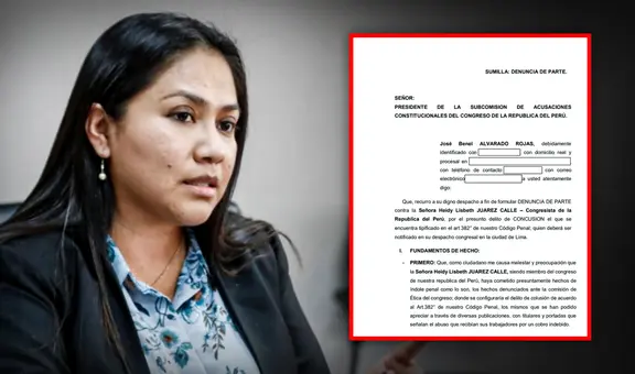 Presentan denuncia constitucional contra Heidy Juárez por presunto recorte de sueldos de trabajadores