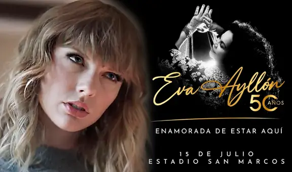"The Evas Tour": Ticketmaster anuncia concierto de Eva Ayllón y 'Swifties' reaccionan con memes