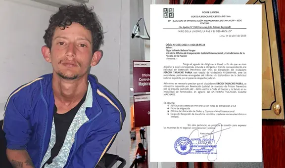 Poder Judicial inicia trámite de detención preventiva contra Sergio Tarache con fines de extradición