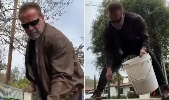 Arnold Schwarzenegger arregla pistas y fans piden que venga a Perú: "Hasta la vista, bache"
