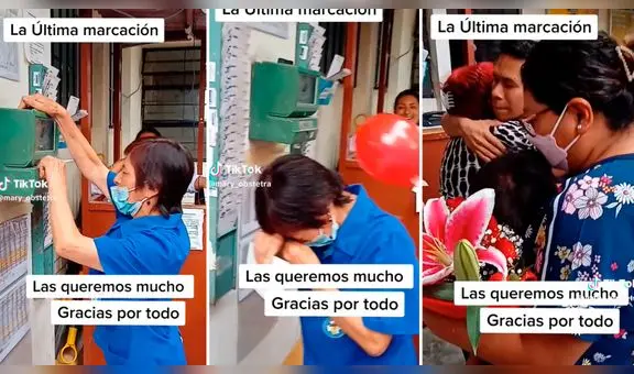 Enfermeras peruanas se jubilan y conmueven al marcar su última asistencia en hospital: "Gracias por todo"