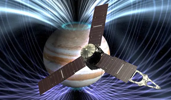 Así se oyen las señales de radio provenientes de Ganímedes, la luna más grande de Júpiter