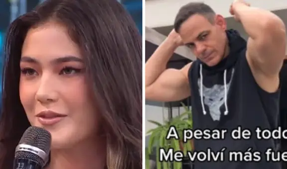 Kyara Villanella resalta el cambio físico de su padre Mark Vito y asegura que entrena con él