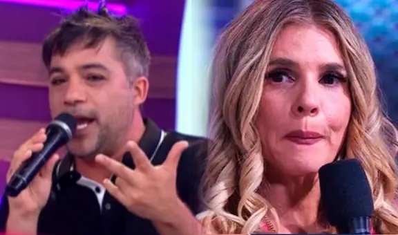 Renzo Schuller asegura que Johanna San Miguel no es su amiga: “Somos compañeros de trabajo”