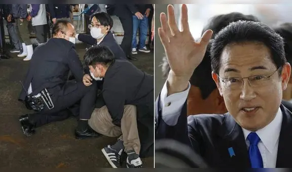 Japón: primer ministro sufre atentado durante un discurso electoral