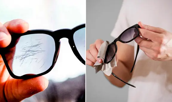 ¿Cómo quitar los rayones de mis lentes de sol con objetos que encuentro en casa?