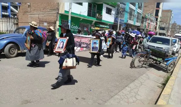 Familiares de fallecidos en Juliaca se oponen a traslado de casos a Lima