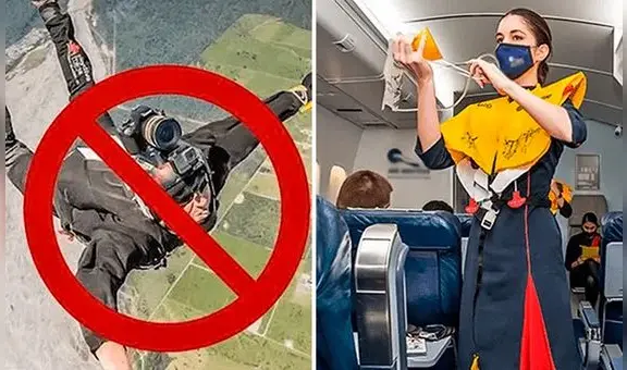 ¿Por qué los aviones llevan chalecos salvavidas y no paracaídas?