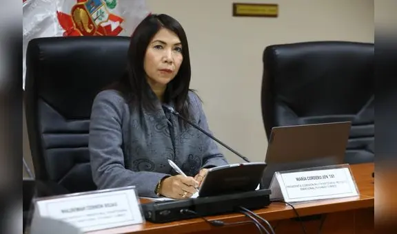 Comisión de Ética sesionará este martes 18 de manera extraordinaria por caso de María Cordero Jon Tay