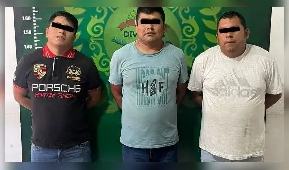 Tres hampones caen cuando iban a robar S/ 90 mil a empresario en Trujillo