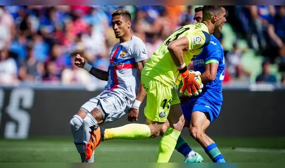 Barcelona no pudo con Getafe: culés empataron 0-0 por la fecha 29 de LaLiga