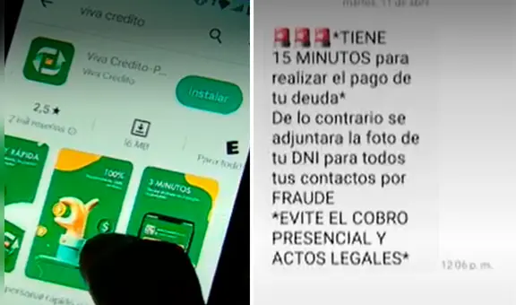 Préstamos gota a gota: delincuentes obligan a víctimas y sus contactos a pagar dinero no solicitado