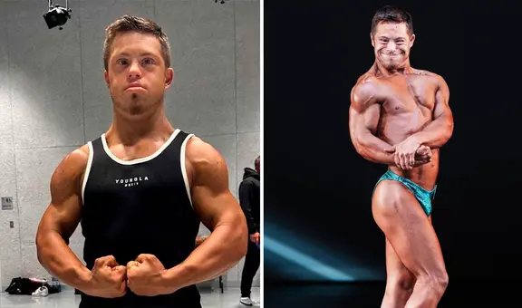 ¿Quién es Kyle Landi, el primer fisicoculturista con síndrome de Down que sorprendió al mundo?