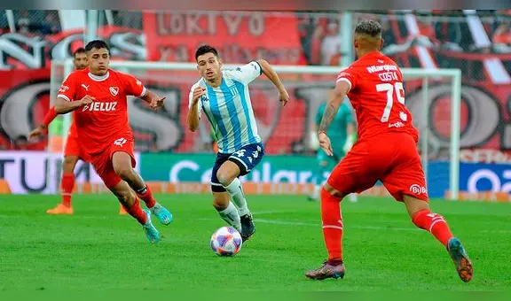 Con Paolo Guerrero, Racing empató 1-1 ante Independiente en el clásico de Avellaneda