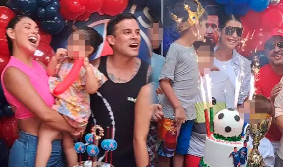 ¡Se hizo presente! Pamela Franco y Karla Tarazona se juntaron el cumpleaños del hijo de Christian