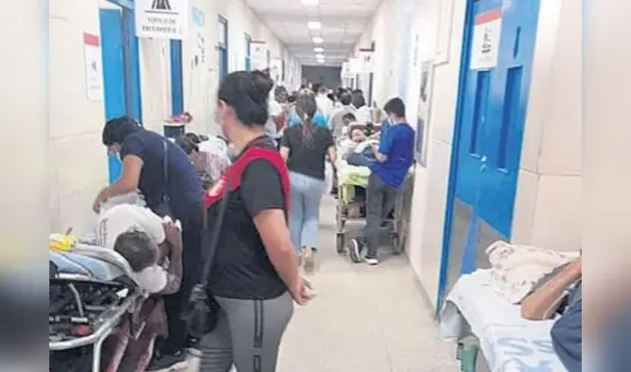 Emergencia de Hospital Almanzor Aguinaga vuelve a colapsar en las atenciones