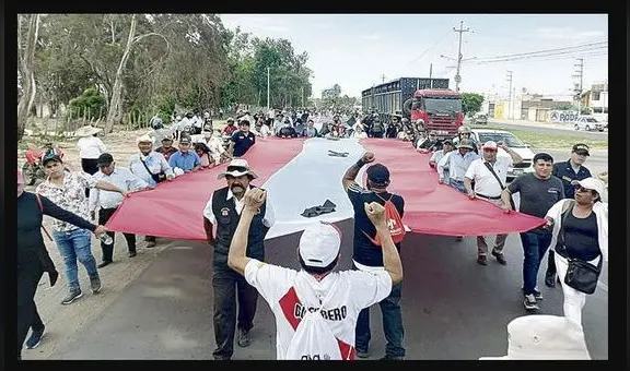 Gremios anuncian protestas contra Gobierno central en Lambayeque