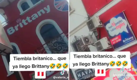 Lanzan escuela de inglés “Brittany” y usuarios reaccionan: “Tiembla, Británico”