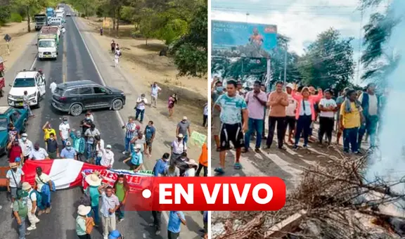 Paro en el norte EN VIVO: protestas en Tumbes y Piura registraron toma de puentes y carreteras