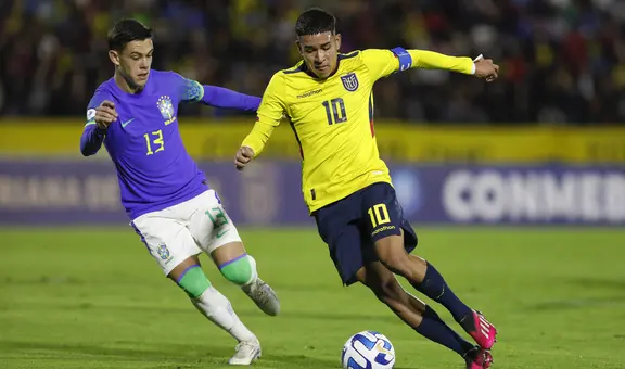 ¡Punto de oro! Ecuador empató 2-2 ante Brasil y ambos clasificaron al Mundial sub-17