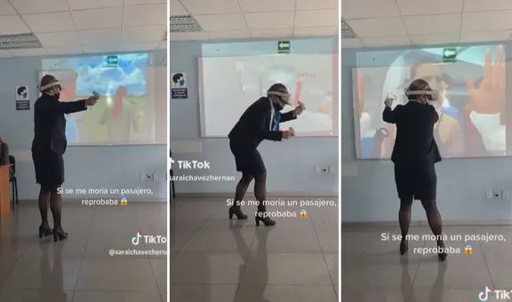 Pasa examen de simulación de vuelo y se vuelve viral: “Si se me moría un pasajero, reprobaba”