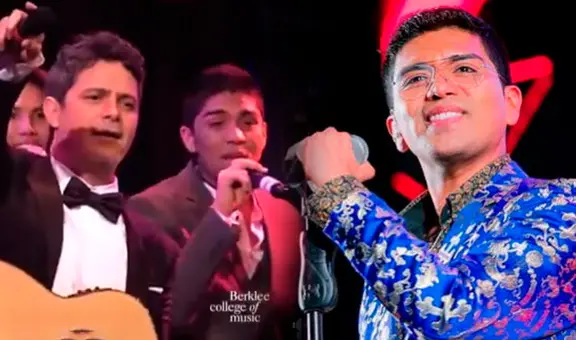 ¿Christian Yaipén fue corista de Alejandro Sanz? El icónico momento en que ambos cantaron juntos "Corazón partío"