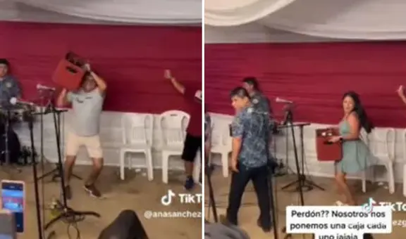 Peruanos bailan con cajas de cerveza en la fiesta de su abuela: “Todo por los terrenos”
