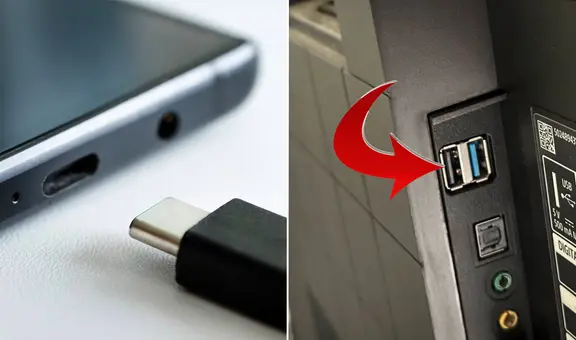 ¿Cómo cargar mi celular a través de un televisor?