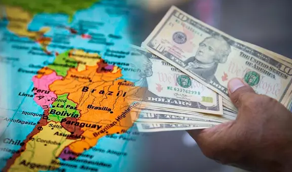 ¿Cuáles son los sueldos mínimos en Latinoamérica y qué países tienen la mejor y peor remuneración?