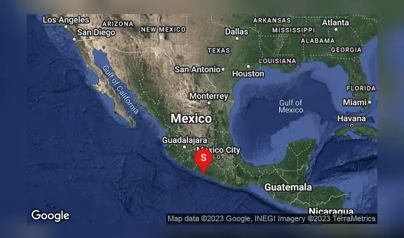 Sismo en México: temblor de magnitud 5,8 tuvo lugar en el estado de Guerrero