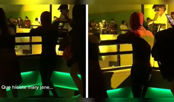 Spider-Man es captado melancólico en fiesta y las redes explotan: "Qué hiciste, Mary Jane..."