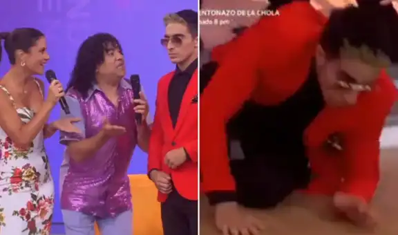 "AFHS": ¡Jimmy debuta en TV con el Grupo 7 y se cae! Alessia ahora lo quiere de vuelta